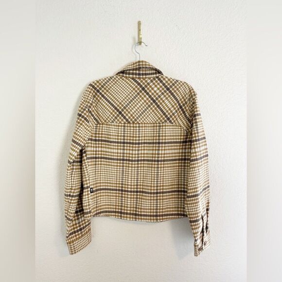The North Face Utility jacket in brown Plaid small - Picture 4 of 11